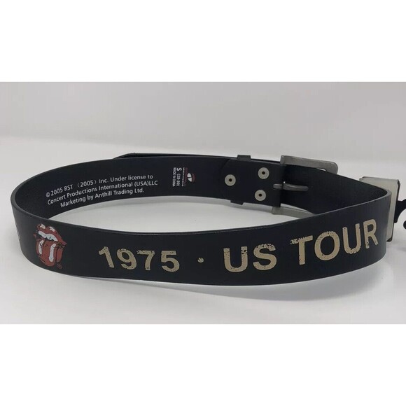 ROLLING STONES OFFICIAL 2005 Small BELT NEW OLD STOCK US IMPORT US TOUR 1975 - Picture 2 of 12